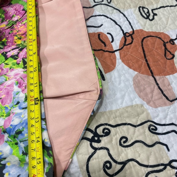 Zara | Floral Strapless Dress Large - Picture 11 of 13